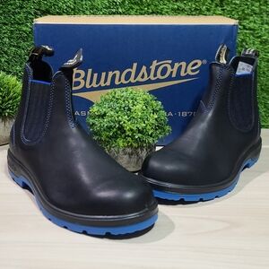 Blundstone 2343 Classics Chelsea Black/Blue Boots - US Women's 9 New